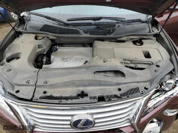 2013 Lexus RX 450h with VIN JTJBC1BA8D2449137, listed as a Copart auction lot 48863825 with 116,052 mi miles and Salvage Title. Bid and sale history available at carsss.com. Image 12.