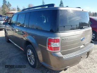2013 Ford Flex SE with VIN 2FMGK5B87DBD21476, listed as a IAAI auction lot 41756454 with 164,089 mi miles. Bid and sale history available at carsss.com. Image 3.