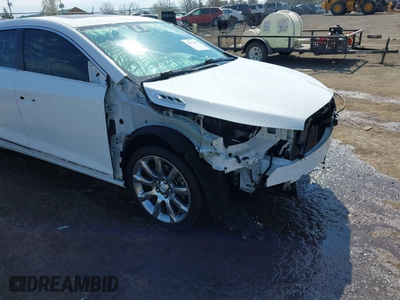 2014 Buick LaCrosse Premium I with VIN 1G4GD5G36EF304692, listed as a IAAI auction lot 41843897 with 65,774 mi miles and . Bid and sale history available at DreamBid. Image 6.