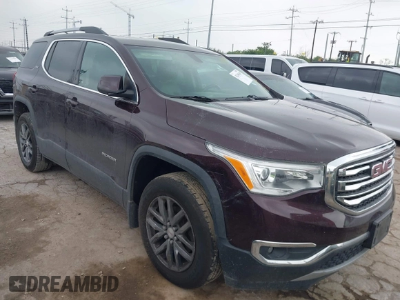 2018 GMC Acadia SLT with VIN 1GKKNMLS6JZ103441, listed as a IAAI auction lot 42145619 with 151,698 mi miles and . Bid and sale history available at DreamBid. Image 1.
