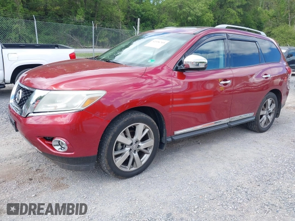 2013 Nissan Pathfinder SV with VIN 5N1AR2MM1DC641760, listed as a IAAI auction lot 42156769 with 149,850 mi miles and . Bid and sale history available at DreamBid. Image 17.
