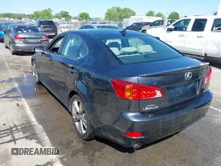 2009 Lexus IS 250 with VIN JTHBK262895094294, listed as a IAAI auction lot 41991777 with 245,673 mi miles. Bid and sale history available at carsss.com. Image 3.