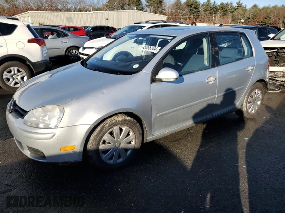 2008 Volkswagen Rabbit S with VIN WVWDA71K28W122200, listed as a Copart auction lot 83636344 with 126,397 mi miles and Salvage title. Bid and sale history available at DreamBid. Image 1.