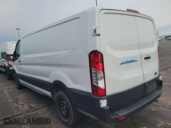 2025 Ford Transit with VIN 1FTBW1YMXSKA12944, listed as a IAAI auction lot 42844329 with 51 mi miles and . Bid and sale history available at DreamBid. Image 17.