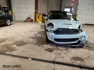 2014 MINI Cooper Convertible S with VIN WMWZP3C59ET707581, listed as a Copart auction lot 46983865 with 42,746 mi miles and Salvage Title. Bid and sale history available at carsss.com. Image 11.