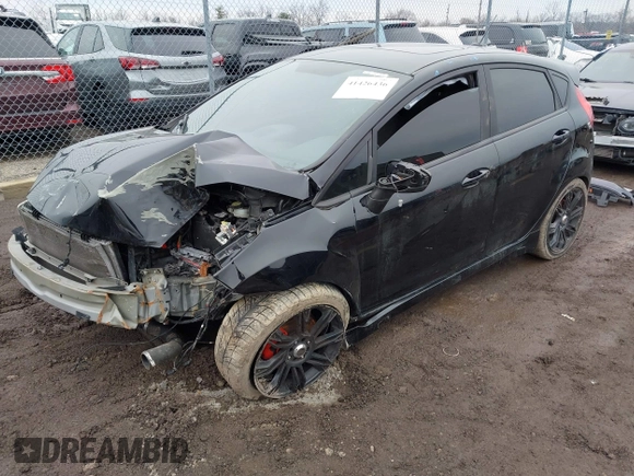 2016 Ford Fiesta ST with VIN 3FADP4GX2GM183843, listed as a IAAI auction lot 41426436 with 89,610 mi miles. Bid and sale history available at carsss.com. Image 22.