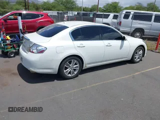 2012 Infiniti G25 Journey z VIN JN1DV6AP4CM812502, wystawiony jako IAAI lot #41928644 z przebiegiem 49 872 mil mil oraz . Historia ofert i sprzedaży dostępna na DreamBid. Obrazek 4.