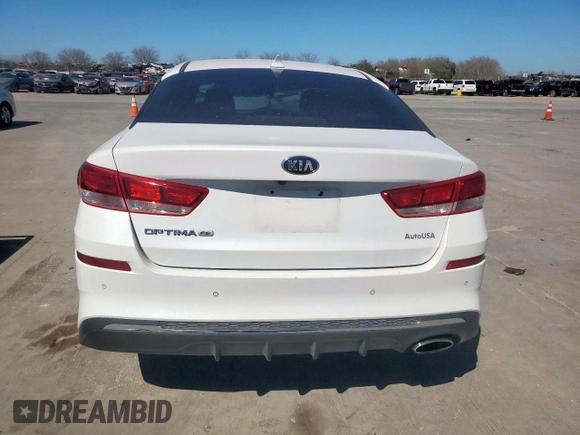2020 Kia Optima LX with VIN 5XXGT4L35LG390275, listed as a Copart auction lot 63615215 with 107,826 mi miles and Clean title. Bid and sale history available at DreamBid. Image 6.