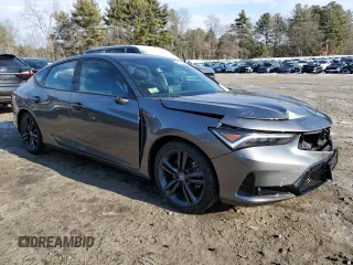 2024 Acura Integra Technology with VIN 19UDE4G72RA001026, listed as a Copart auction lot 88867455 with 14,540 mi miles and Salvage title. Bid and sale history available at DreamBid. Image 4.
