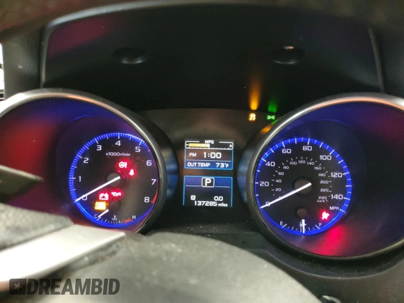 2018 Subaru Legacy Premium with VIN 4S3BNAC66J3016798, listed as a Copart auction lot 58393515 with 137,285 mi miles and Non repairable. Bid and sale history available at DreamBid. Image 9.