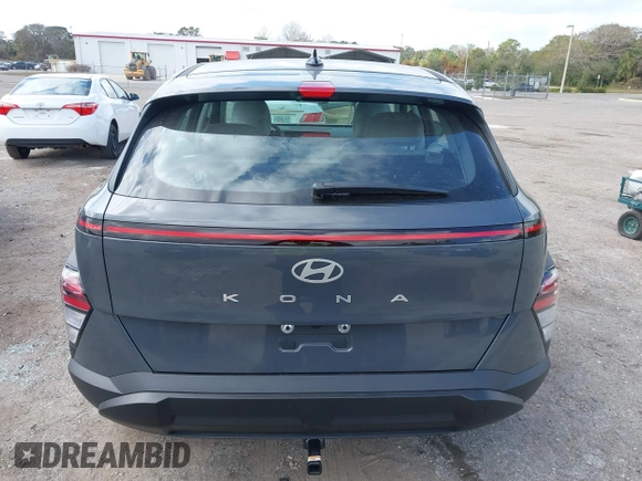 2025 Hyundai Kona SE with VIN KM8HA3AB3SU219821, listed as a IAAI auction lot 41165741 with 205 mi miles. Bid and sale history available at carsss.com. Image 17.