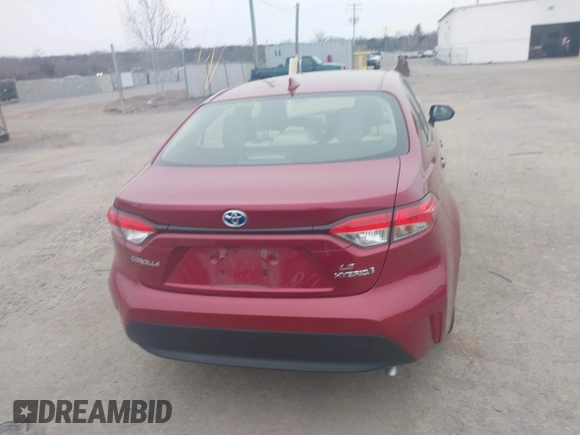 2023 Toyota Corolla Hybrid LE with VIN JTDBDMHE2PJ000249, listed as a IAAI auction lot 41618305 with 47,925 mi miles. Bid and sale history available at carsss.com. Image 16.