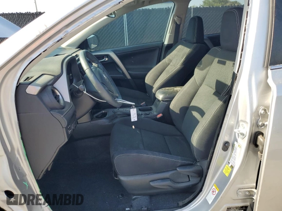 2017 Toyota RAV4 XLE with VIN 2T3WFREVXHW394471, listed as a Copart auction lot 54384955 with 61,969 mi miles and Salvage Title. Bid and sale history available at carsss.com. Image 7.