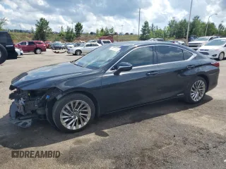 2019 Lexus ES 300h z VIN JTHB21B12K2035417, wystawiony jako Copart lot #60307895 z przebiegiem 118 487 mil mil oraz Szkoda całkowita • Salvage title. Historia ofert i sprzedaży dostępna na DreamBid. Obrazek 1.