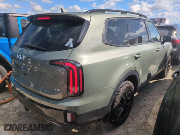 2024 Kia Telluride SX X-Pro z VIN 5XYP5DGC0RG468678, wystawiony jako Copart lot #74752534 z przebiegiem 14 761 mil mil oraz Nie do naprawy • Non repairable. Historia ofert i sprzedaży dostępna na DreamBid. Obrazek 3.