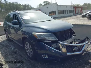 2015 Nissan Pathfinder Platinum with VIN 5N1AR2MN9FC649696, listed as a IAAI auction lot 41931888 with 181,013 mi miles and . Bid and sale history available at DreamBid. Image 13.
