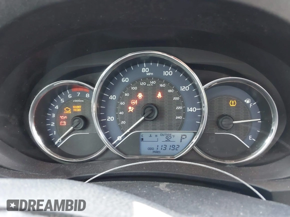 2016 Toyota Corolla L with VIN 5YFBURHE6GP408052, listed as a IAAI auction lot 42207935 with 113,192 mi miles and . Bid and sale history available at DreamBid. Image 7.