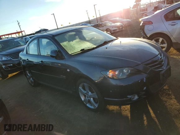 2005 Mazda 3 s with VIN JM1BK323051292729, listed as a Copart auction lot 86424374 with 168,136 mi miles and Clean Title. Bid and sale history available at carsss.com. Image 4.