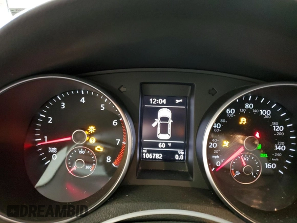 2014 Volkswagen Jetta SportWagen S with VIN 3VWPP7AJ5EM607393, listed as a Copart auction lot 53742145 with 106,782 mi miles and Salvage Title. Bid and sale history available at carsss.com. Image 9.