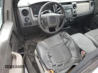 2009 Ford F-150 XL with VIN 1FTPF12V39KC05843, listed as a Copart auction lot 44594395 with 114,521 mi miles and Salvage Title. Bid and sale history available at carsss.com. Image 8.