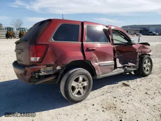 2007 Jeep Grand Cherokee Laredo with VIN 1J8GS48K97C653353, listed as a Copart auction lot 47216485 with 204,609 mi miles and Salvage Title. Bid and sale history available at carsss.com. Image 3.