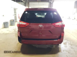 2016 Toyota Sienna LE AAS with VIN 5TDKK3DC3GS691752, listed as a Copart auction lot 55819735 with 247,385 mi miles and Clean Title. Bid and sale history available at DreamBid. Image 6.