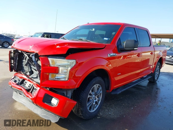 2016 Ford F-150 XL with VIN 1FTEW1CP6GKD42697, listed as a IAAI auction lot 41988939 with 68,891 mi miles and . Bid and sale history available at carsss.com. Image 2.