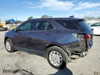 2019 Chevrolet Equinox LS with VIN 3GNAXHEV0KS523668, listed as a Copart auction lot 46290305 with 109,341 mi miles and Salvage Title. Bid and sale history available at carsss.com. Image 2.