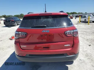 2019 Jeep Compass Altitude with VIN 3C4NJCBB7KT851771, listed as a Copart auction lot 48555855 with 77,820 mi miles and Salvage Title. Bid and sale history available at carsss.com. Image 6.