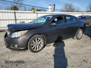 2013 Chevrolet Malibu LTZ with VIN 1G11H5SA6DF199549, listed as a Copart auction lot 49041735 with 130,367 mi miles and Salvage Title. Bid and sale history available at DreamBid. Image 1.