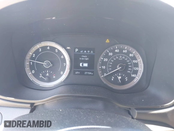2022 Hyundai Venue SE with VIN KMHRB8A39NU202839, listed as a IAAI auction lot 41729776 with 27,154 mi miles and . Bid and sale history available at DreamBid. Image 15.