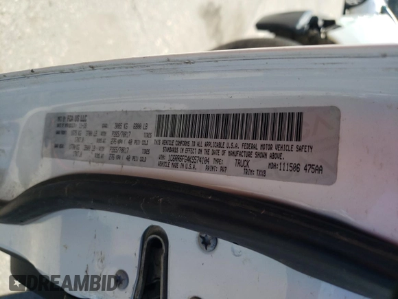 2019 Ram 1500 Classic Express with VIN 1C6RR6FG4KS574104, listed as a Copart auction lot 46875845 with 151,990 mi miles and Salvage Title. Bid and sale history available at carsss.com. Image 12.