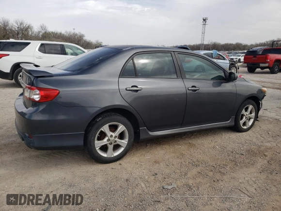 2011 Toyota Corolla L with VIN 2T1BU4EE3BC635456, listed as a Copart auction lot 48866435 with 184,290 mi miles and Salvage Title. Bid and sale history available at carsss.com. Image 3.