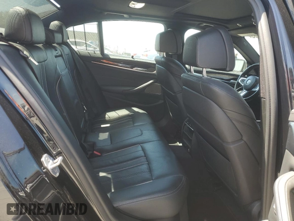 2019 BMW 5 Series M550i xDrive with VIN WBAJB9C5XKB287877, listed as a Copart auction lot 52994065 with 52,460 mi miles and Salvage title. Bid and sale history available at DreamBid. Image 10.