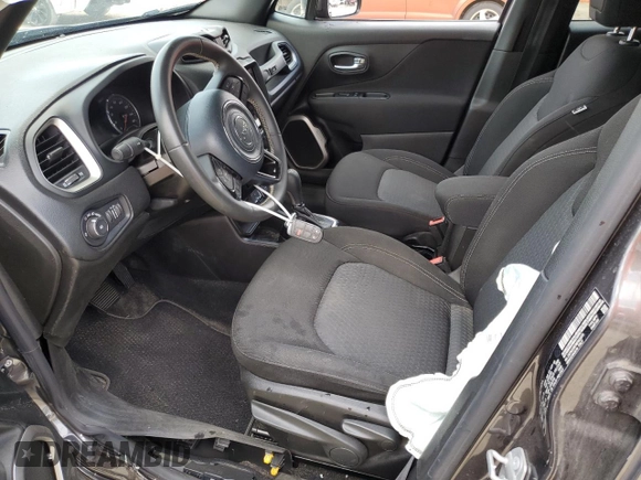 2021 Jeep Renegade Latitude z VIN ZACNJCBB7MPM38370, wystawiony jako Copart lot #54619055 z przebiegiem 69 623 mil mil oraz Nie do naprawy • Non repairable. Historia ofert i sprzedaży dostępna na DreamBid. Obrazek 7.