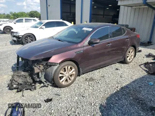 2013 Kia Optima EX z VIN 5XXGN4A77DG138576, wystawiony jako Copart lot #57203965 z przebiegiem 201 406 mil mil oraz Szkoda całkowita • Salvage title. Historia ofert i sprzedaży dostępna na DreamBid. Obrazek 1.