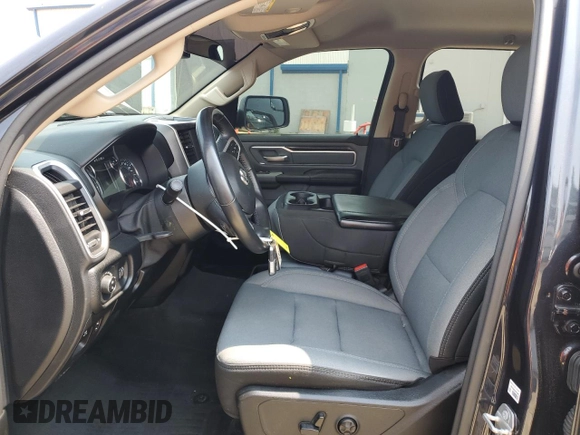 2020 Ram 1500 Big Horn with VIN 1C6RRFFG0LN394747, listed as a Copart auction lot 61749635 with 47,813 mi miles and Salvage title. Bid and sale history available at DreamBid. Image 7.