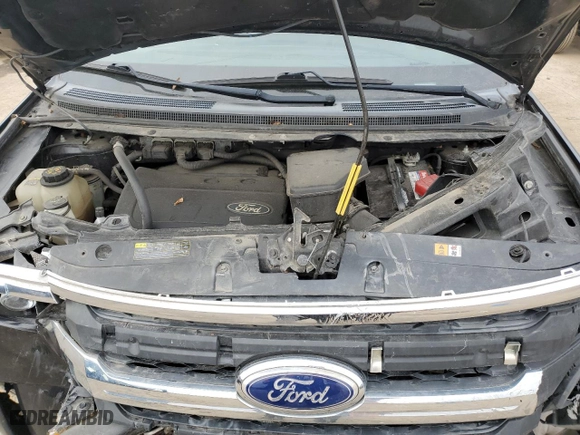 2013 Ford Edge SEL with VIN 2FMDK3JC1DBB90199, listed as a Copart auction lot 81990874 with 146,509 mi miles and Salvage Title. Bid and sale history available at carsss.com. Image 12.
