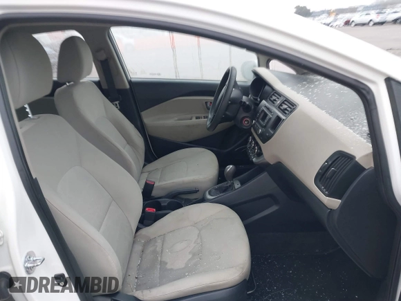 2013 Kia Rio LX with VIN KNADM5A34D6110013, listed as a IAAI auction lot 41306019 with 80,501 mi miles and . Bid and sale history available at DreamBid. Image 5.
