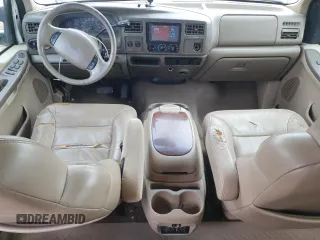 2001 Ford Excursion Limited z VIN 1FMNU42F01ED72943, wystawiony jako Copart lot #53872445 z przebiegiem 195 219 mil mil oraz Szkoda całkowita • Salvage title. Historia ofert i sprzedaży dostępna na DreamBid. Obrazek 8.