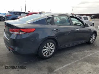 2017 Kia Optima LX with VIN 5XXGT4L35HG145886, listed as a Copart auction lot 63616595 with 105,242 mi miles and Salvage title. Bid and sale history available at DreamBid. Image 3.