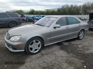 2003 Mercedes-Benz S 430 z VIN WDBNG70J83A335555, wystawiony jako Copart lot #58797335 z przebiegiem 269 559 mil mil oraz Szkoda całkowita • Salvage title. Historia ofert i sprzedaży dostępna na DreamBid. Obrazek 1.