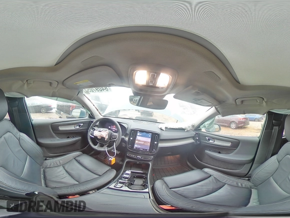 2023 Volvo XC40 Plus Bright Theme with VIN YV4L12UN4P2078384, listed as a Copart auction lot 84097054 with 13,602 mi miles and Salvage Title. Bid and sale history available at DreamBid. Image 13.