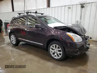 2013 Nissan Rogue SL with VIN JN8AS5MV2DW131696, listed as a Copart auction lot 45771665 with 86,077 mi miles and Salvage Title. Bid and sale history available at DreamBid. Image 4.