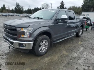 2015 Ford F-150 XLT w/HD Payload Pkg with VIN 1FTFW1EG0FFC08308, listed as a Copart auction lot 49697285 with 144,069 mi miles and Salvage Title. Bid and sale history available at carsss.com. Image 1.
