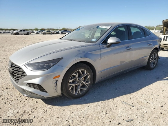 2023 Hyundai Sonata SEL with VIN KMHL14JA5PA327289, listed as a Copart auction lot 50024105 with 10,599 mi miles and Salvage Title. Bid and sale history available at carsss.com. Image 1.