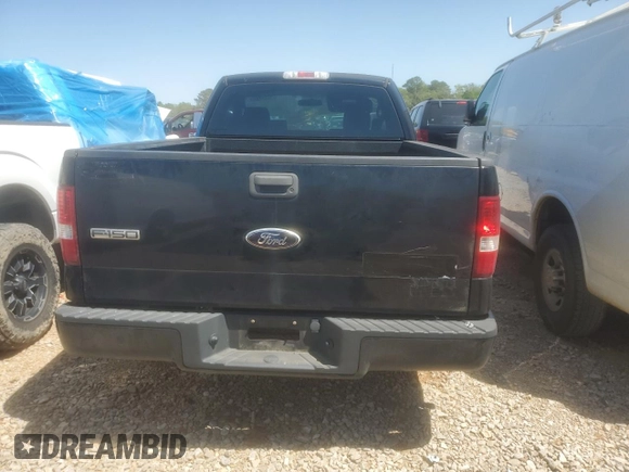 2008 Ford F-150 XL with VIN 1FTRF12WX8KD70997, listed as a Copart auction lot 52343715 with Not Provided miles and Clean Title. Bid and sale history available at DreamBid. Image 6.
