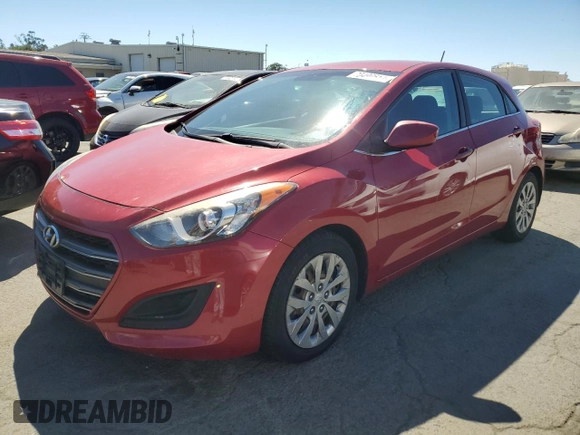 2016 Hyundai Elantra GT with VIN KMHD35LH1GU266651, listed as a Copart auction lot 70490514 with 105,849 mi miles and Salvage Title. Bid and sale history available at carsss.com. Image 1.