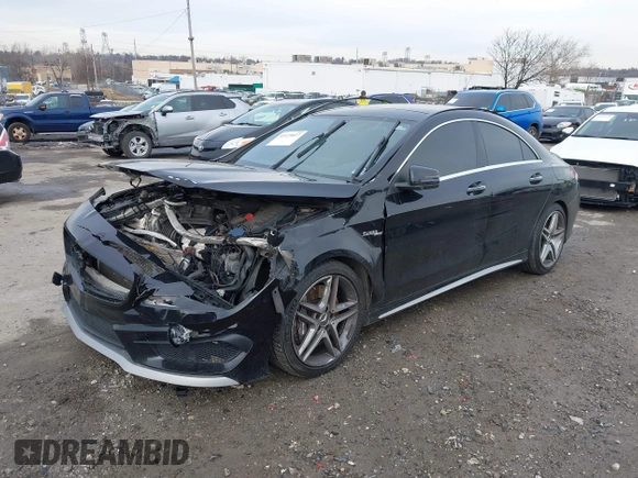 2015 Mercedes-Benz CLA 45 AMG with VIN WDDSJ5CB7FN181583, listed as a IAAI auction lot 41475027 with 127,602 mi miles and . Bid and sale history available at DreamBid. Image 22.