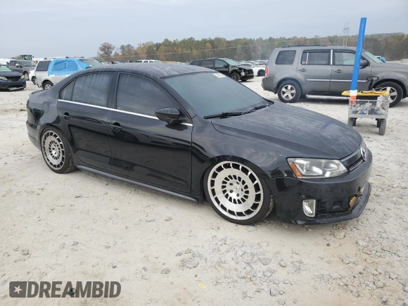 2012 Volkswagen Jetta GLI Autobahn with VIN 3VW567AJ8CM102505, listed as a Copart auction lot 78807724 with 210,115 mi miles and Salvage title. Bid and sale history available at DreamBid. Image 4.